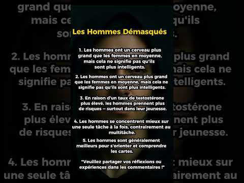 5 Faits Psychologiques Choquants sur Comment les Hommes Pensent