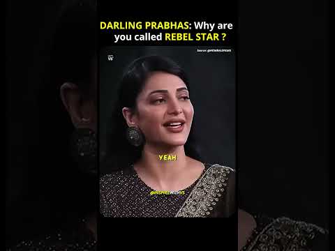 DARLING PRABHAS: Why are calling REBEL STAR ? #shortsviral #youtubevideos #prabhas