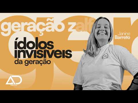 ÍDOLOS INVISÍVEIS | JANINE BARRETO | ADOLESCENTES | 20H30 | 05/03/2026