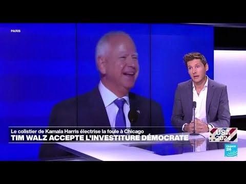 Walz incarne l'Amérique oubliée tout en se rapprochant de la gauche progressiste • FRANCE 24