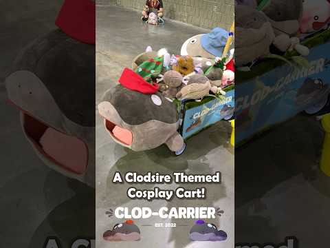 A Clodsire Themed Cart! | Pokemon Breeder Cosplay
