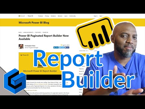A quick look at the new Power BI Report Builder