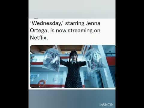 'Wednesday,’ starring Jenna Ortega, is now streaming on Netflix.