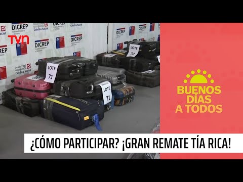 ¿Cómo participar? ¡Se viene el gran remate de la Tía Rica de maletas perdidas en el aeropuerto!