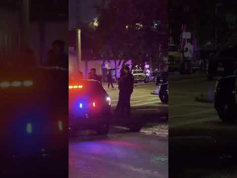 Intoxicated driver gets arrested after driving into a crime scene  Also, we stream live on TikTok fo
