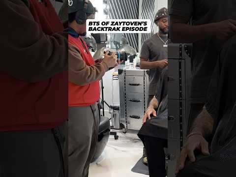 Zay BackTrak BTS 🎥 #zaytoven