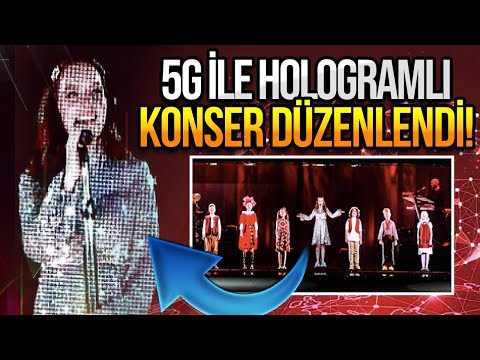 Türkiye’nin ilk 5G hologramlı 23 Nisan stadyum konseri!