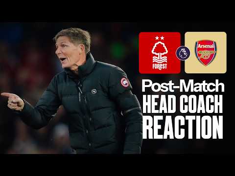 Oliver Glasner's Reaction 🗣️ | Nottingham Forest vs Arsenal | Premier League