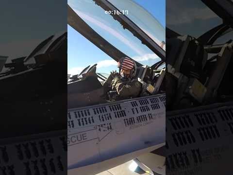 미션 마크로 가득한 F-16, 실전의 기록