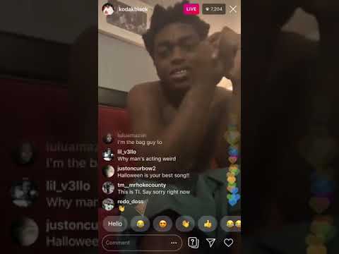 Kodak Black Reacts to TI Removing him from Trap Museum and Reacts to Fans calling him a RAT.