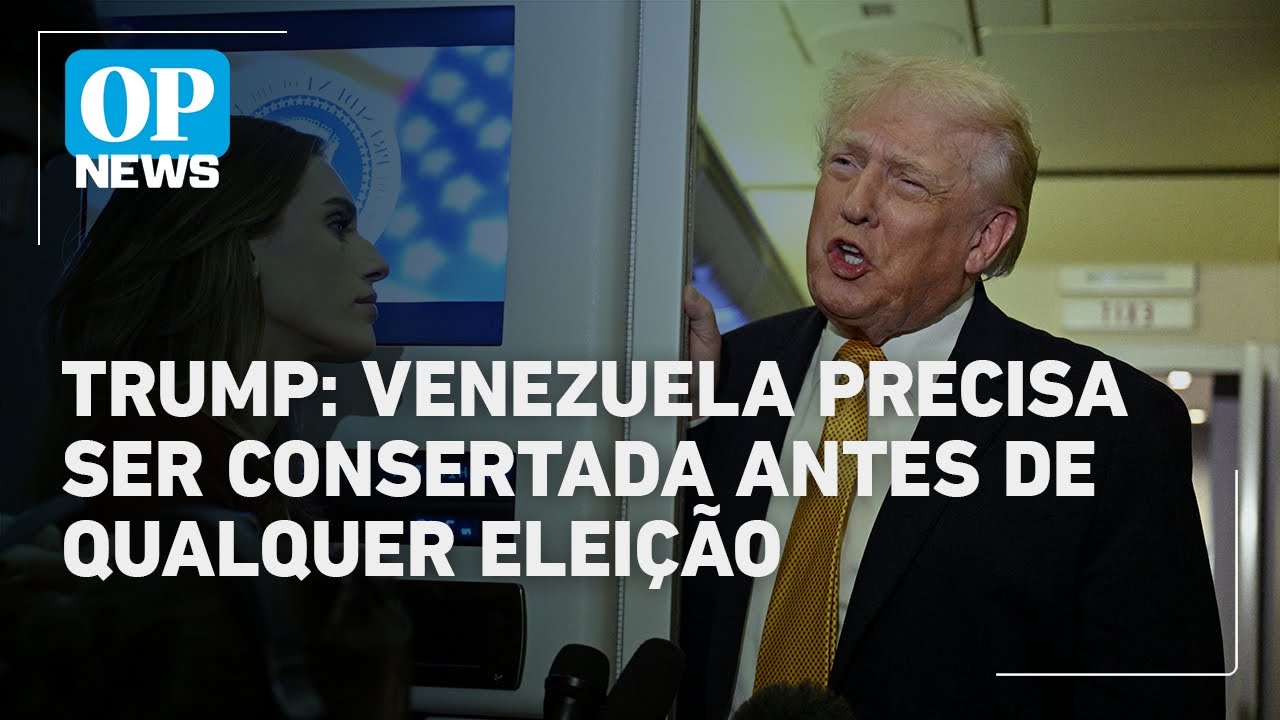 Trump fala em consertar a Venezuela antes de nova eleição | O POVO News