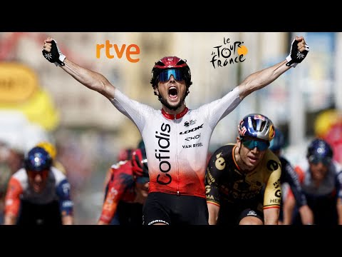 RESUMEN Etapa 2 TOUR DE FRANCIA 2023 Vitoria-San Sebastián | Ciclismo Highlights