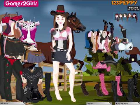 Cow Girl Dress Up - Game Walkthrough