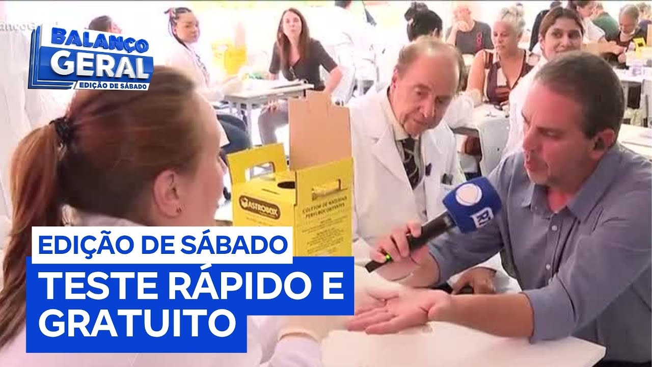 Campanha contra o diabetes oferece exames de graça em SP neste sábado 1º