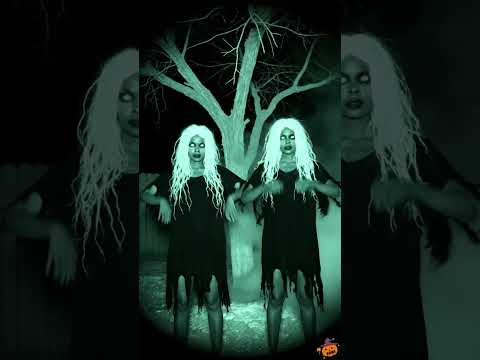Eerie Witches Caught Dancing Gangnam Style on CCTV 😱 | Halloween Night-Vision Horror Short