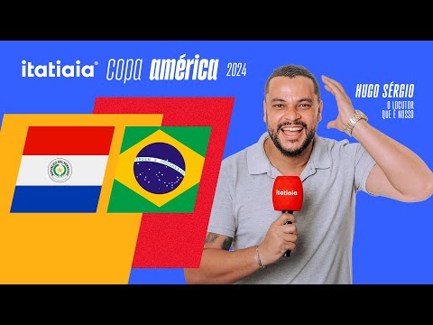 PARAGUAI X BRASIL AO VIVO NA ITATIAIA | REACT DA COPA AMÉRICA 2024