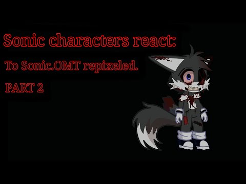 Sonic Characters react to Sonic.OMT repixeled. PART 2.