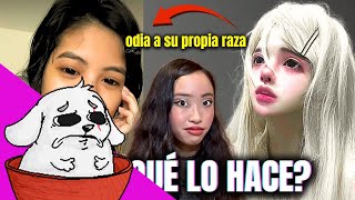 Huntleo reacciona a "Quiere ser japonesa y es RACISTA | La cibermuñec