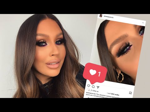 My Go To Golden Smokey Eye With A Pop Of Color From IG | Makeup Tutorial