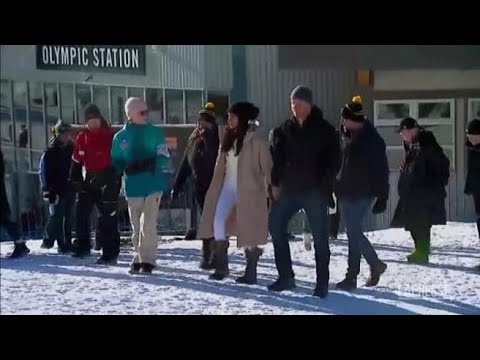 Harry e Meghan passano San Valentino sulla neve in Canada