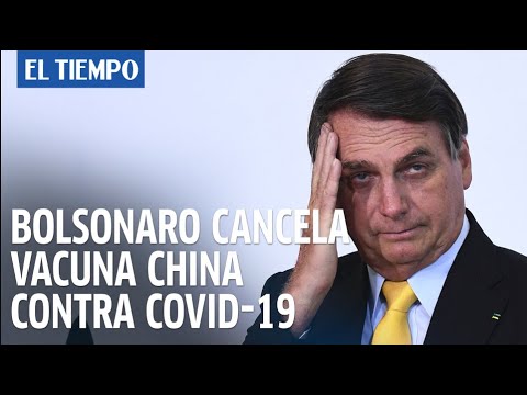 Bolsonaro cancela acuerdo para comprar vacuna china contra covid-19