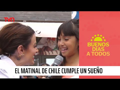 ¡Cumplirá su sueño!: La sorpresa a la pequeña fanática de María Becerra | Buenos días a todos