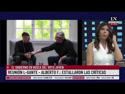 Reunión L-GANTE - Alberto Fernández: Estallaron las criticas.