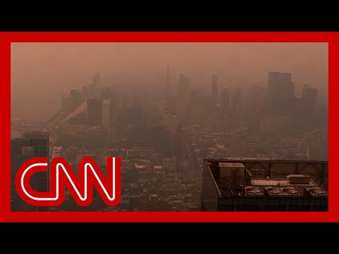 New Yorkers react to smoky skies