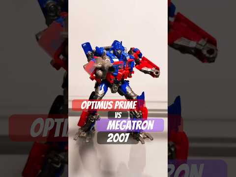 Optimus Prime vs Megatron (2007) #megatron #transformers #stopmotion #optimusprime #studioseries