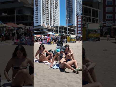 🇦🇷 Mar del Plata Beach A Fun Day