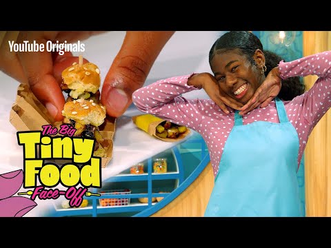 Who Can Make the Tiniest Fast Food" | The Big Tiny Food Face-Off