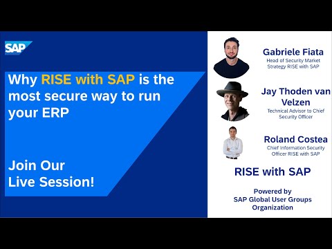 Why RISE with SAP is the most secure way to run your ERP