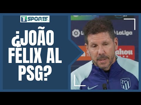 La RESPUESTA de Diego Simeone sobre el INTERE?S del PSG en Joa?o Fe?lix