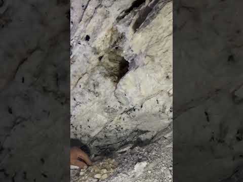 Black Tourmaline mining #gemquality #crystals #stone #quartz #gemstones #nature #naturalamethyst #qu