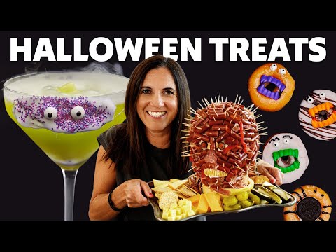 I Made Spooky Halloween Recipes (Edible Blood, Charcuterie Head & More) | Allrecipes