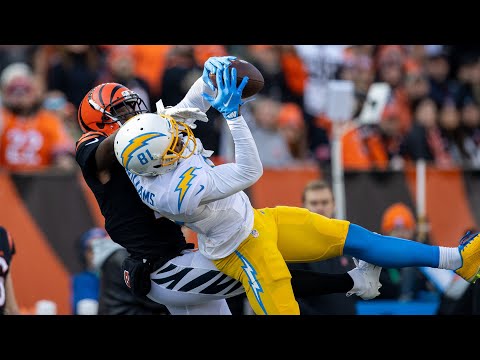 Mike Williams Best Catches From 2021 Season | LA Chargers video clip