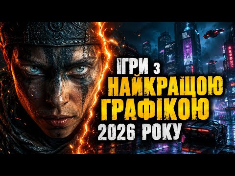ТОП 10 АКТУАЛЬНИХ ігор з НАЙКРАЩОЮ графікою на ПК 2026!