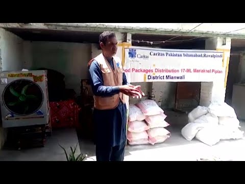 Cáritas Pakistán distribuye alimentos y kits de higiene durante la pandemia