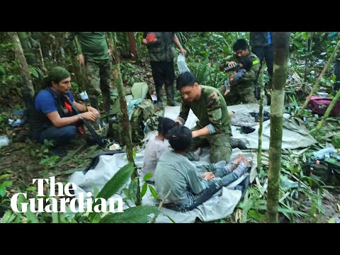 Amazon plane crash: Colombian military rescues children found alive after 40 days