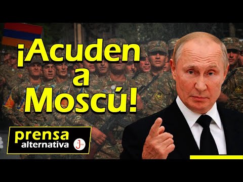 Armenia y Azerbaiyán al borde de la guerra buscan a Putin!!!