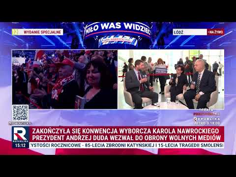 Komentarze polityków i wyborców po konwencji Karola Nawrockiego w Łodzi | Wydanie Specjalne