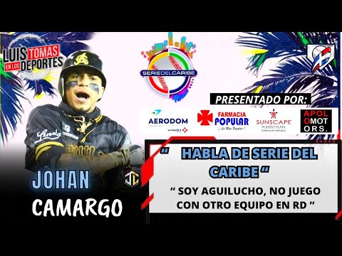 Jhoan Camargo “ Habla De Serie Del Caribe,Soy Aguilucho,  No Juego Con Otro Equipo En RD