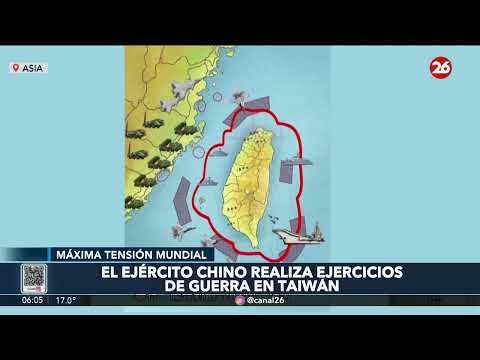 ASIA | El ejército chino realiza ejercicios de guerra en Taiwán