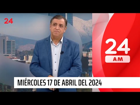 El tiempo con Iván Torres: miércoles 17 de abril de 2024 | 24 Horas TVN Chile