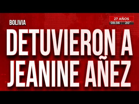 Detuvieron a Jeanine Añez por terrorismo