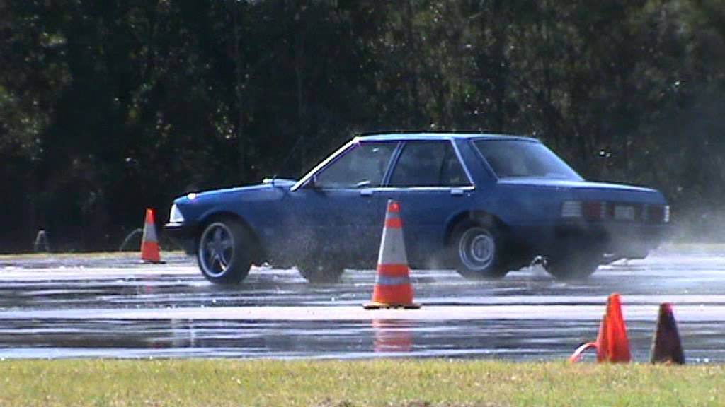 Me ripping up the skid pan!