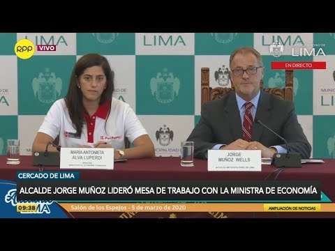 Ministra de Economía se reúne con alcalde de Lima y otros alcaldes distritales