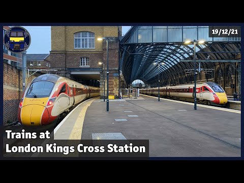 Trains at London Kings Cross | 19/12/21