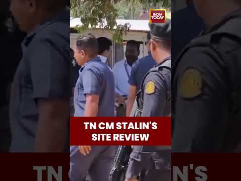 WATCH: MK Stalin Reviews Progress of District Sports Complex