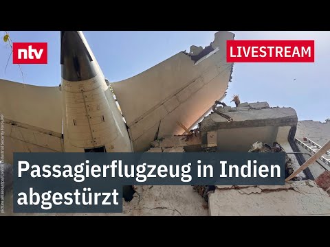 LIVE: Flugzeugabsturz in Indien - über 200 Tote befürchtet